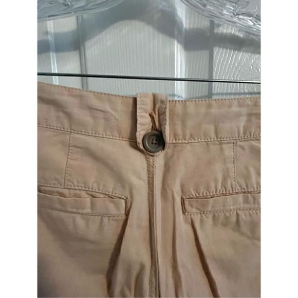 Pilcro Anthropologie Light Pink Cotton Flare Pants. #26. 15" waist - Picture 7 of 11